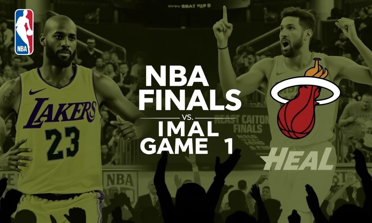 2021年NBA總決賽：湖人對熱火第一場直播解說