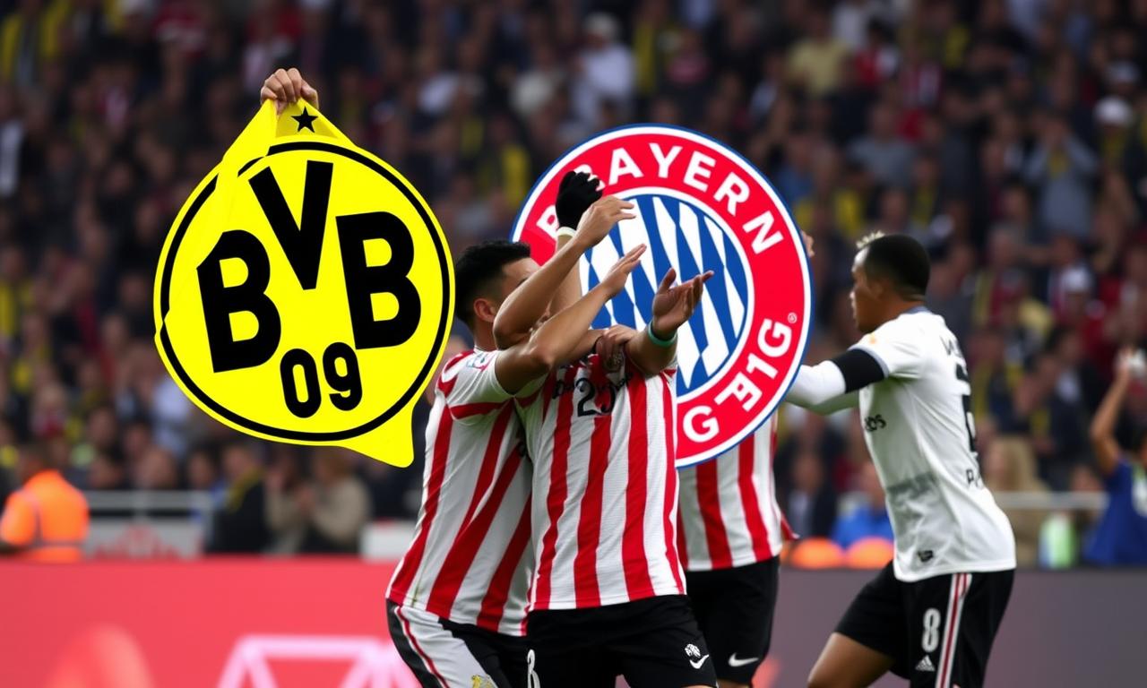 多特蒙德主場大勝拜仁慕尼黑