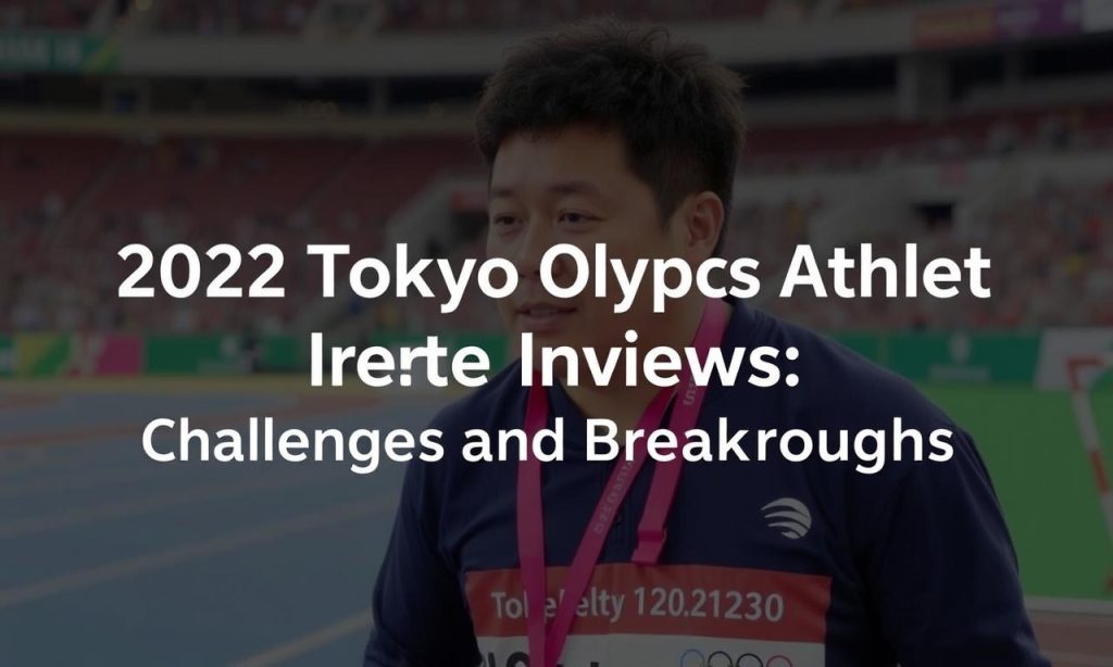 2022年東京奧運運動員專訪：挑戰與突破