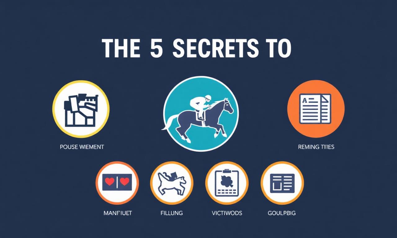 增加賽馬賭博勝率的5個秘訣